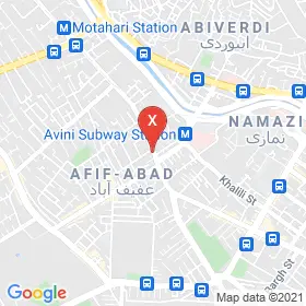 این نقشه، آدرس دکتر کاوه باشتی متخصص ارتوپدی؛ جراحی زانو در شهر شیراز است. در اینجا آماده پذیرایی، ویزیت، معاینه و ارایه خدمات به شما بیماران گرامی هستند.