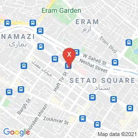 این نقشه، آدرس دکتر محمدجعفر تمدن متخصص ارتوپدی در شهر شیراز است. در اینجا آماده پذیرایی، ویزیت، معاینه و ارایه خدمات به شما بیماران گرامی هستند.