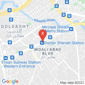 این نقشه، نشانی دکتر عبدالرحمن توانا متخصص دندانپزشکی در شهر شیراز است. در اینجا آماده پذیرایی، ویزیت، معاینه و ارایه خدمات به شما بیماران گرامی هستند.