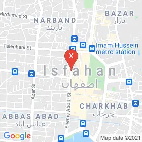 این نقشه، نشانی آزمایشگاه دکتر شیر نشان متخصص  در شهر اصفهان است. در اینجا آماده پذیرایی، ویزیت، معاینه و ارایه خدمات به شما بیماران گرامی هستند.