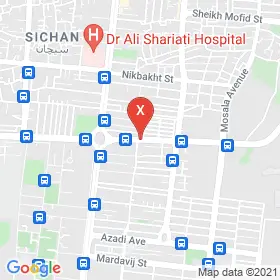 این نقشه، آدرس دکتر سید مهدی قریشیان متخصص جراحی دهان، فک وصورت در شهر اصفهان است. در اینجا آماده پذیرایی، ویزیت، معاینه و ارایه خدمات به شما بیماران گرامی هستند.
