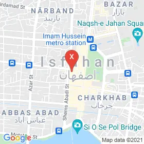 این نقشه، آدرس دکتر احمدرضا نصر متخصص جراحی قلب و عروق در شهر اصفهان است. در اینجا آماده پذیرایی، ویزیت، معاینه و ارایه خدمات به شما بیماران گرامی هستند.