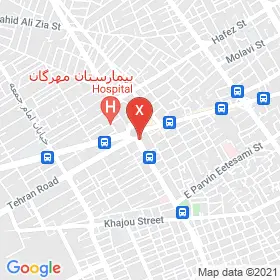 این نقشه، نشانی دکتر علیرضا شیخ حسینی متخصص کودکان و نوزادان در شهر کرمان است. در اینجا آماده پذیرایی، ویزیت، معاینه و ارایه خدمات به شما بیماران گرامی هستند.