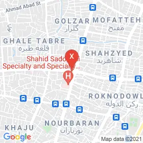 این نقشه، نشانی دکتر محمدرضا امید قائمی متخصص پوست، مو و زیبایی در شهر اصفهان است. در اینجا آماده پذیرایی، ویزیت، معاینه و ارایه خدمات به شما بیماران گرامی هستند.