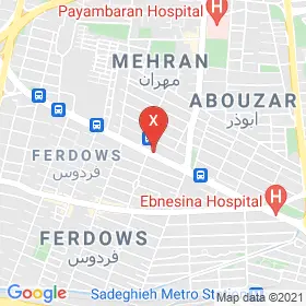 این نقشه، نشانی دکتر حسن نیک نفس متخصص داخلی در شهر تهران است. در اینجا آماده پذیرایی، ویزیت، معاینه و ارایه خدمات به شما بیماران گرامی هستند.