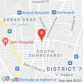 این نقشه، نشانی دکتر محمدتقی معینی پور متخصص جراحی مغز و اعصاب در شهر تهران است. در اینجا آماده پذیرایی، ویزیت، معاینه و ارایه خدمات به شما بیماران گرامی هستند.
