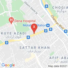 این نقشه، آدرس دکتر محسن عادل پور متخصص چشم پزشکی؛ گلوکوم ( آب سیاه) در شهر شیراز است. در اینجا آماده پذیرایی، ویزیت، معاینه و ارایه خدمات به شما بیماران گرامی هستند.