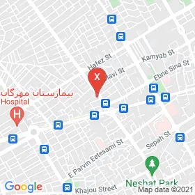این نقشه، نشانی دکتر اعظم خیرمند پاریزی متخصص گوش حلق و بینی در شهر کرمان است. در اینجا آماده پذیرایی، ویزیت، معاینه و ارایه خدمات به شما بیماران گرامی هستند.