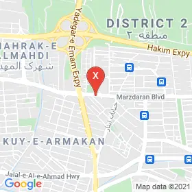 این نقشه، آدرس دکتر آیدین پیرزه متخصص جراحی عمومی در شهر تهران است. در اینجا آماده پذیرایی، ویزیت، معاینه و ارایه خدمات به شما بیماران گرامی هستند.