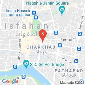 این نقشه، نشانی دکتر ضیاء تدین متخصص داخلی در شهر اصفهان است. در اینجا آماده پذیرایی، ویزیت، معاینه و ارایه خدمات به شما بیماران گرامی هستند.