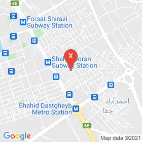 این نقشه، نشانی دکتر سید حسین حیدری پور متخصص جراحی عمومی در شهر شیراز است. در اینجا آماده پذیرایی، ویزیت، معاینه و ارایه خدمات به شما بیماران گرامی هستند.