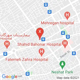 این نقشه، آدرس دکتر سید محمود شریعت زاده متخصص ارتوپدی در شهر کرمان است. در اینجا آماده پذیرایی، ویزیت، معاینه و ارایه خدمات به شما بیماران گرامی هستند.
