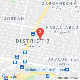این نقشه، آدرس دکتر مریم امیری متخصص زنان، زایمان و نازایی در شهر تهران است. در اینجا آماده پذیرایی، ویزیت، معاینه و ارایه خدمات به شما بیماران گرامی هستند.