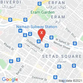 این نقشه، آدرس دکتر محمدحسین وطن خواه متخصص جراحی کلیه،مجاری ادراری و تناسلی (اورولوژی) در شهر شیراز است. در اینجا آماده پذیرایی، ویزیت، معاینه و ارایه خدمات به شما بیماران گرامی هستند.