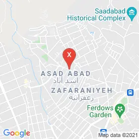 این نقشه، نشانی دکتر مسعود جعفری متخصص پوست، مو و زیبایی در شهر تهران است. در اینجا آماده پذیرایی، ویزیت، معاینه و ارایه خدمات به شما بیماران گرامی هستند.