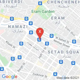 این نقشه، آدرس دکتر حمیدرضا ایزدی متخصص مغز و اعصاب (نورولوژی) در شهر شیراز است. در اینجا آماده پذیرایی، ویزیت، معاینه و ارایه خدمات به شما بیماران گرامی هستند.