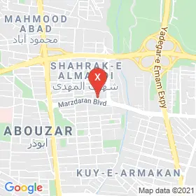 این نقشه، آدرس محسن گلریز متخصص آسیب شناس گفتار و زبان کودکان طیف اتیسم در شهر تهران است. در اینجا آماده پذیرایی، ویزیت، معاینه و ارایه خدمات به شما بیماران گرامی هستند.