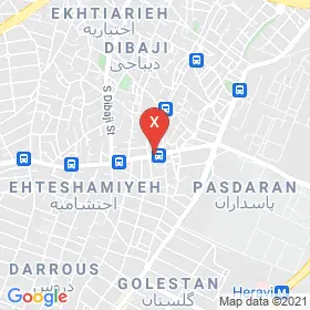 این نقشه، نشانی دکتر نسرین مرادی متخصص زنان، زایمان و نازایی در شهر تهران است. در اینجا آماده پذیرایی، ویزیت، معاینه و ارایه خدمات به شما بیماران گرامی هستند.