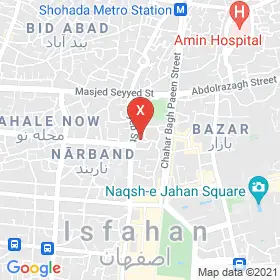 این نقشه، آدرس گفتاردرمانی نرجس چلمقانی متخصص آسیب شناس و درمانگر اختلالات گفتار و زبان و بلع در شهر اصفهان است. در اینجا آماده پذیرایی، ویزیت، معاینه و ارایه خدمات به شما بیماران گرامی هستند.