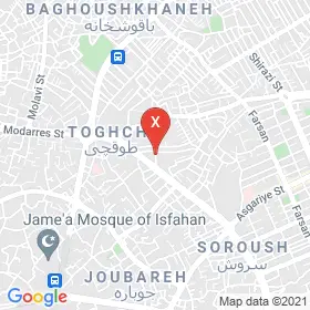 این نقشه، نشانی گفتاردرمانی زهرا قاسمى متخصص  در شهر اصفهان است. در اینجا آماده پذیرایی، ویزیت، معاینه و ارایه خدمات به شما بیماران گرامی هستند.