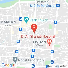 این نقشه، آدرس دکتر سیما کیانی متخصص جراحی لثه و ایمپلنت در شهر اصفهان است. در اینجا آماده پذیرایی، ویزیت، معاینه و ارایه خدمات به شما بیماران گرامی هستند.