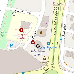 این نقشه، آدرس دکتر ‌ایران فرهنگ ادیب متخصص زنان، زایمان و نازایی؛ ناباروری در شهر تهران است. در اینجا آماده پذیرایی، ویزیت، معاینه و ارایه خدمات به شما بیماران گرامی هستند.
