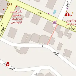 این نقشه، آدرس دکتر فرهود گوراوانچی (نیاوران) متخصص جراحی پلاستیک، زیبایی و ترمیمی در شهر تهران است. در اینجا آماده پذیرایی، ویزیت، معاینه و ارایه خدمات به شما بیماران گرامی هستند.