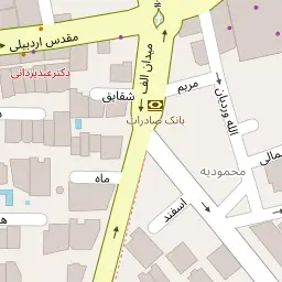 این نقشه، آدرس دکتر سپیده اسدی ( محمودیه) متخصص تخصص: زنان، زایمان و نازایی؛ فلوشیپ: جراحی زیبایی زنان در شهر تهران است. در اینجا آماده پذیرایی، ویزیت، معاینه و ارایه خدمات به شما بیماران گرامی هستند.