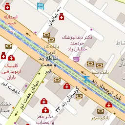 این نقشه، آدرس گفتاردرمانی توفیقی ( فضیلت ) متخصص ارزیابی و درمان اختلالات گفتار، زبان و بلع در شهر شیراز است. در اینجا آماده پذیرایی، ویزیت، معاینه و ارایه خدمات به شما بیماران گرامی هستند.